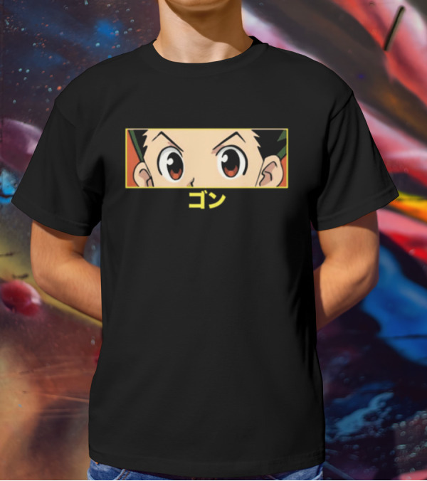 Gon Eyes Hunter X Hunter Anime Manga Face T-Shirt