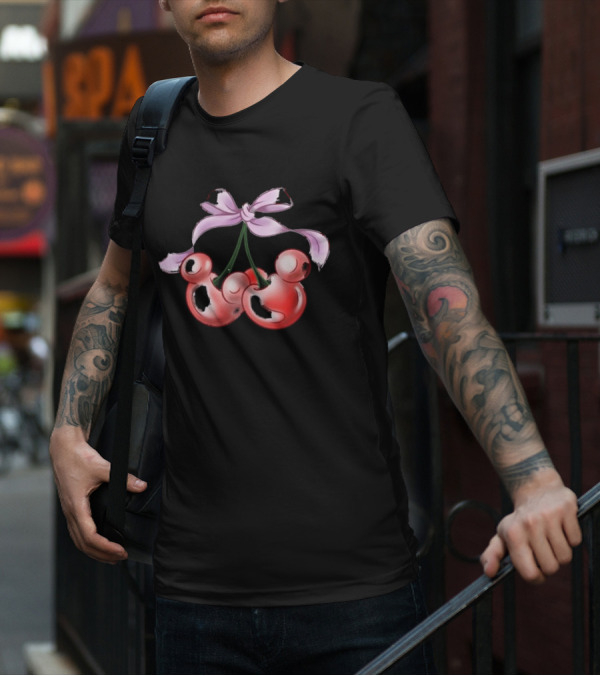 Rope Drop Threads Disney Mickey Cherries Bow T-Shirt