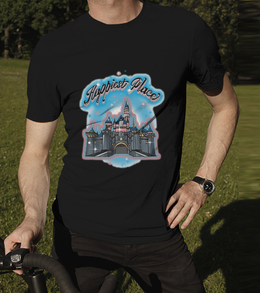 Happiest Place Rope Drop Threads Castle T-Shirt