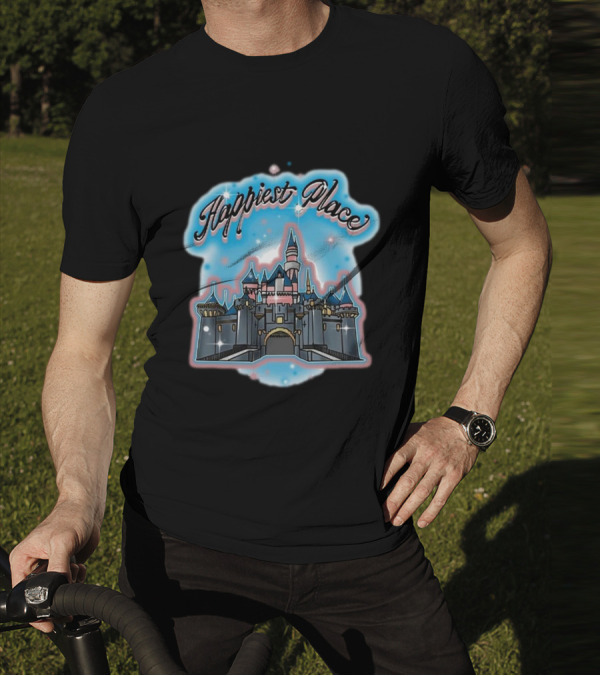 Happiest Place Rope Drop Threads Castle T-Shirt
