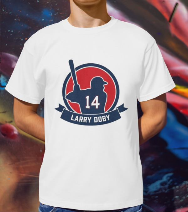 Larry Doby 14 Baseball T-Shirt