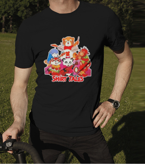 Shirt Tales Band Tribute Kids 80s Music Adventure T-Shirt