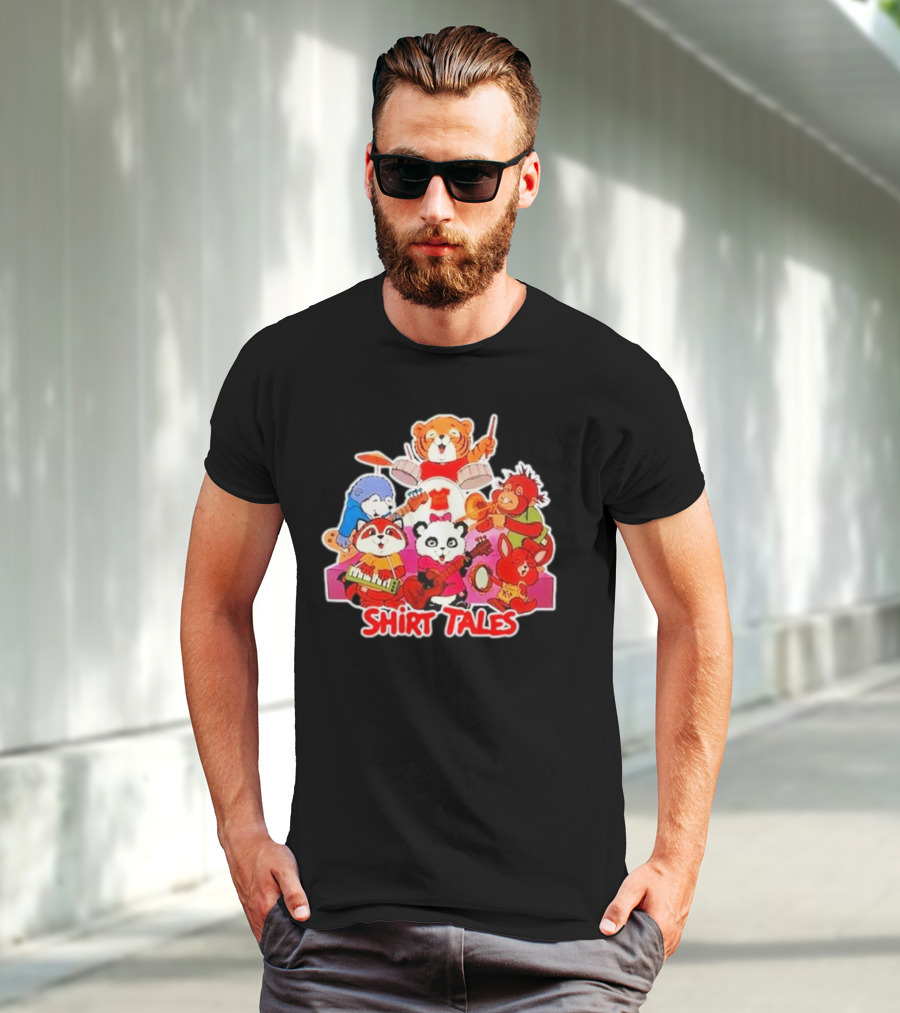 Shirt Tales Band Tribute Kids 80s Music Adventure T-Shirt