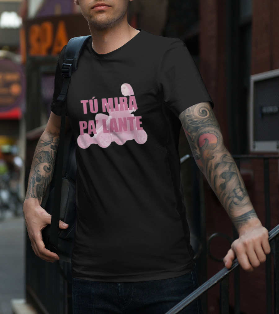 Chiaraoliver Tú Mira Pa’ Lante Retro Go-Kart T-Shirt