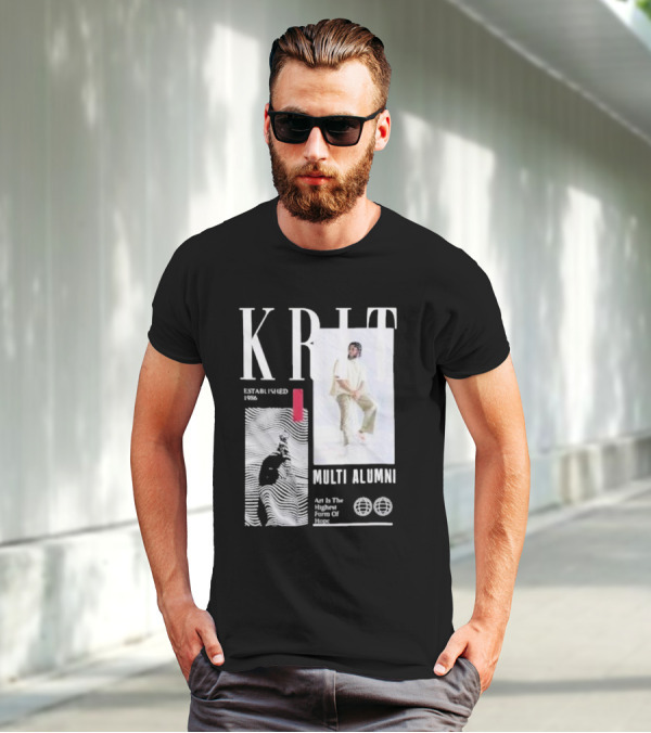 KRIT Established 1986 Multi Alumni Art Is The Highest Form Of Hope T-Shirt