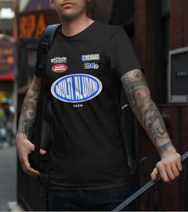 Big K.R.I.T. Multi Alumni Racing Crew 86 High-Quality Bass Music T-Shirt