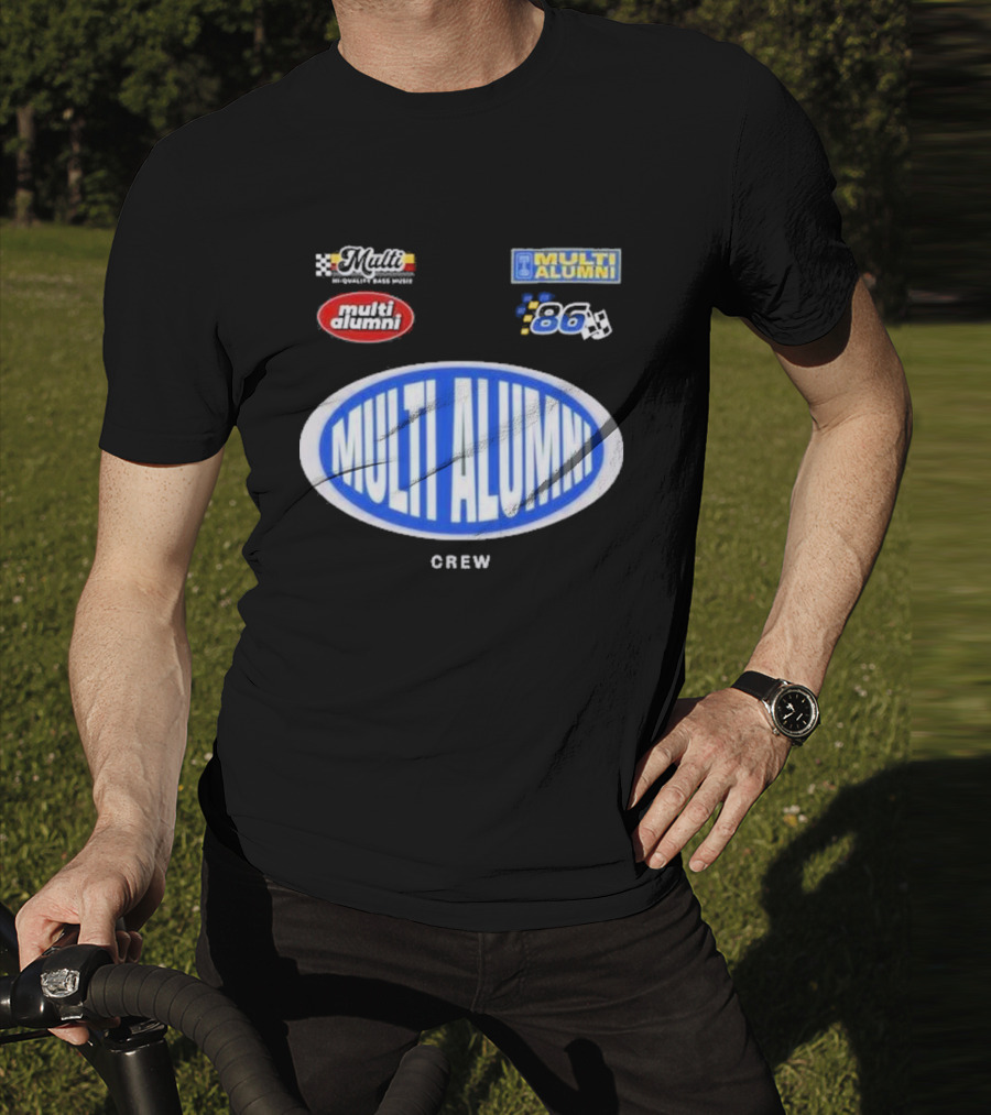 Big K.R.I.T. Multi Alumni Racing Crew 86 High-Quality Bass Music T-Shirt