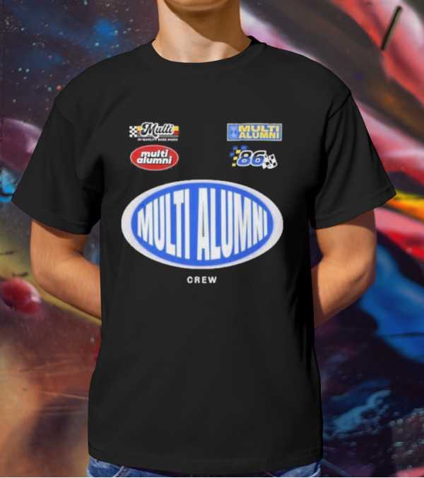Big K.R.I.T. Multi Alumni Racing Crew 86 High-Quality Bass Music T-Shirt