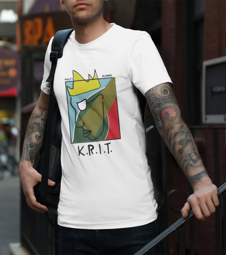 Big K.R.I.T. Radio Raheem K.R.I.T. Iconic Minimalist Crown T-Shirt