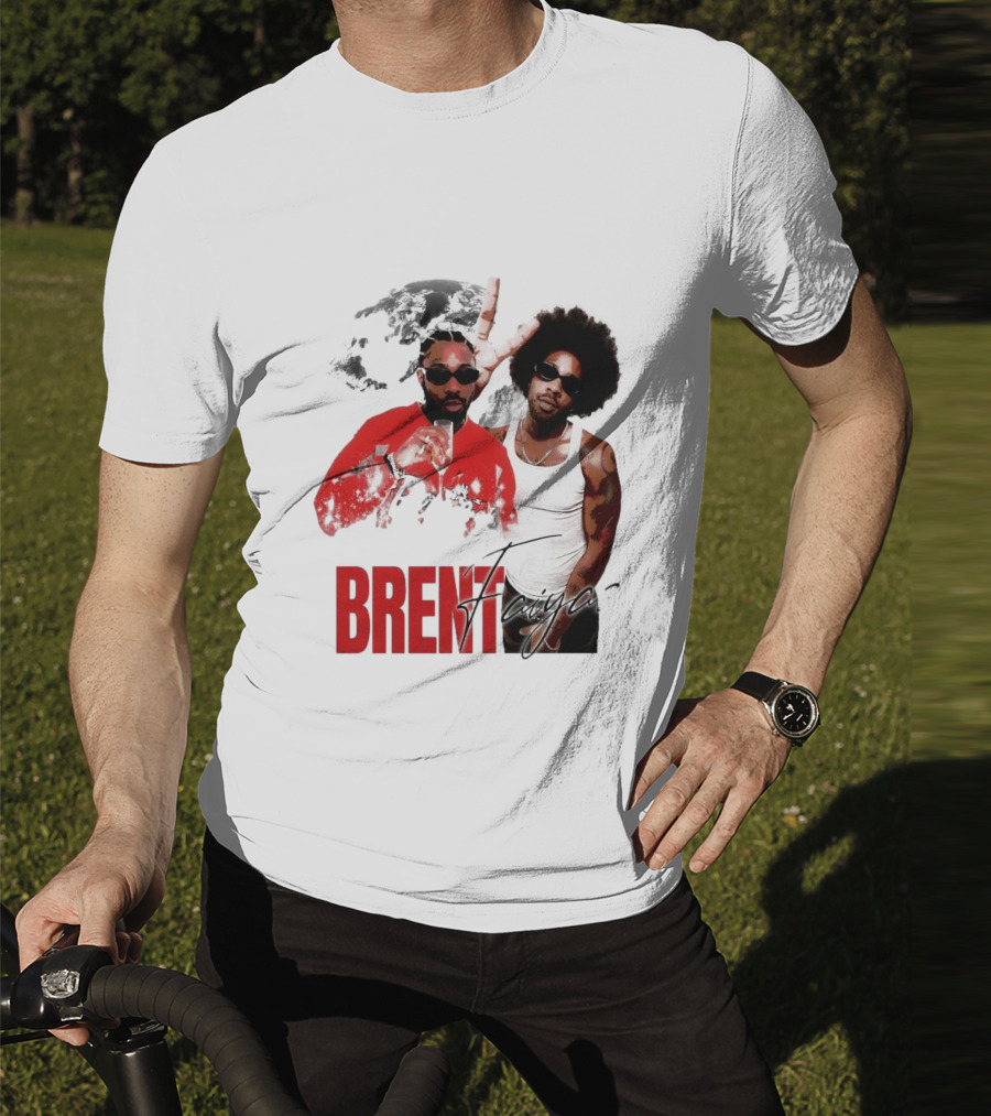 Brent Faiyaz Red Jacket And Tank Top T-Shirt