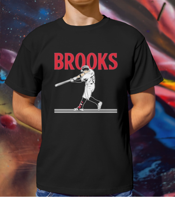 Brooks Lee Baseball Slugger Swing T-Shirt