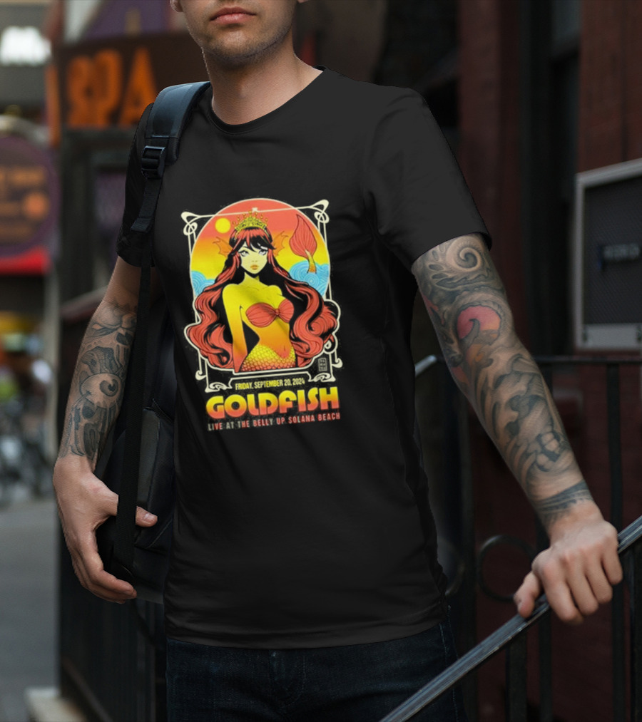 Goldfish Live At The Belly Up Solana Beach Friday September 20 T-Shirt
