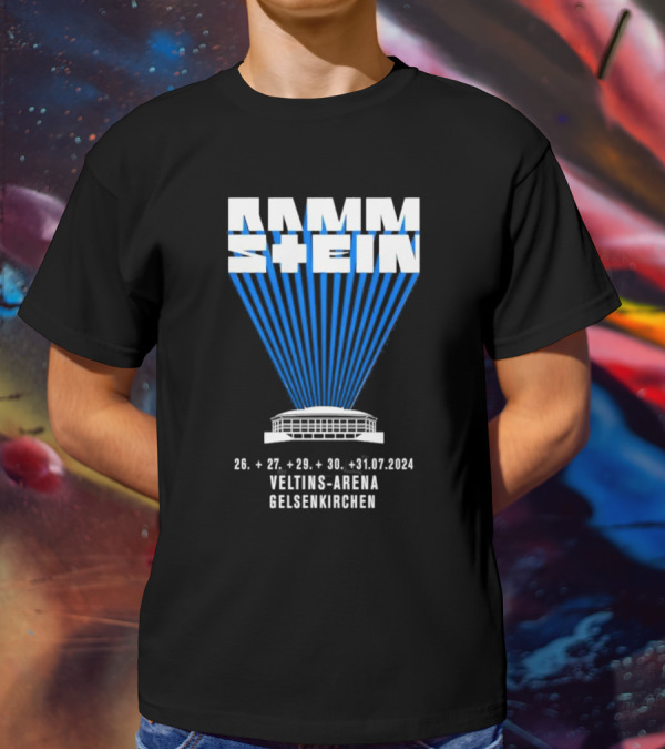 Rammstein Veltins-Arena Gelsenkirchen 26 27 29 30 31 07 T-Shirt