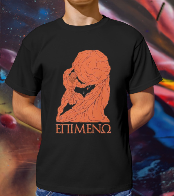 Raskolapparel Sisyphus Greek Mythology EPIMENΩ T-Shirt