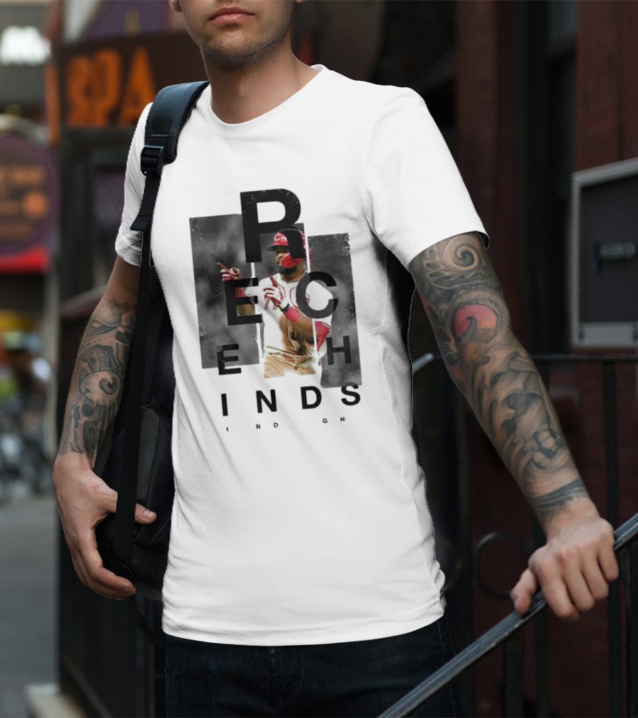 Rece Hinds Hindsight Baseball Player T-Shirt