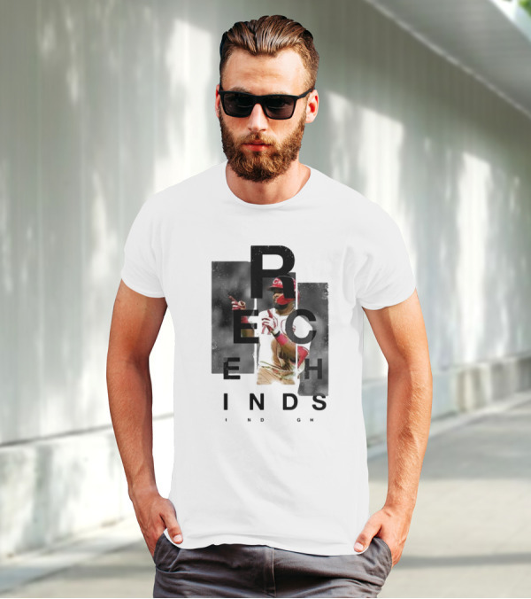 Rece Hinds Hindsight Baseball Player T-Shirt