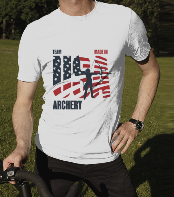 Team USA Archery Made In Olympic T-Shirt