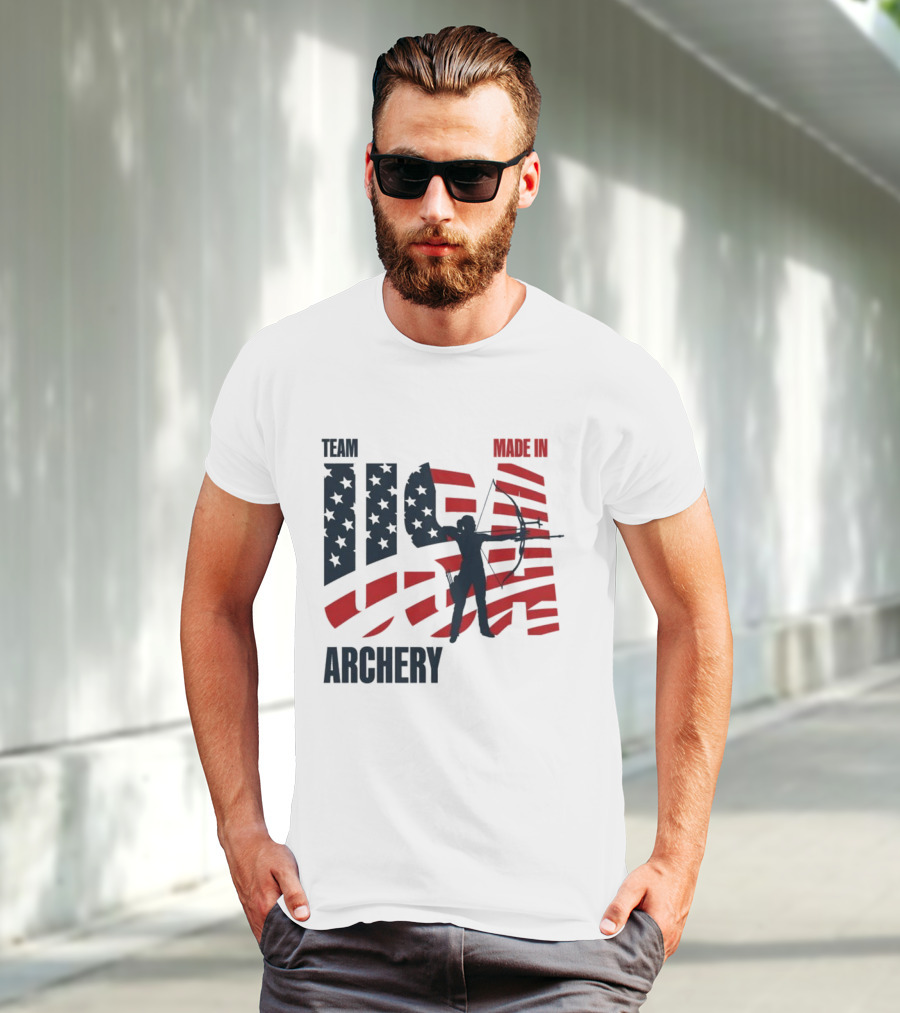 Team USA Archery Made In Olympic T-Shirt