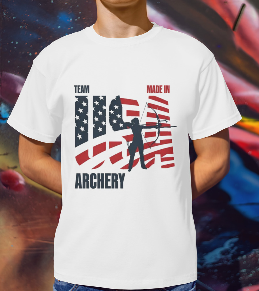 Team USA Archery Made In Olympic T-Shirt