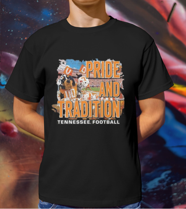 Tennessee Football Pride And Tradition Vols Stadium T-Shirt