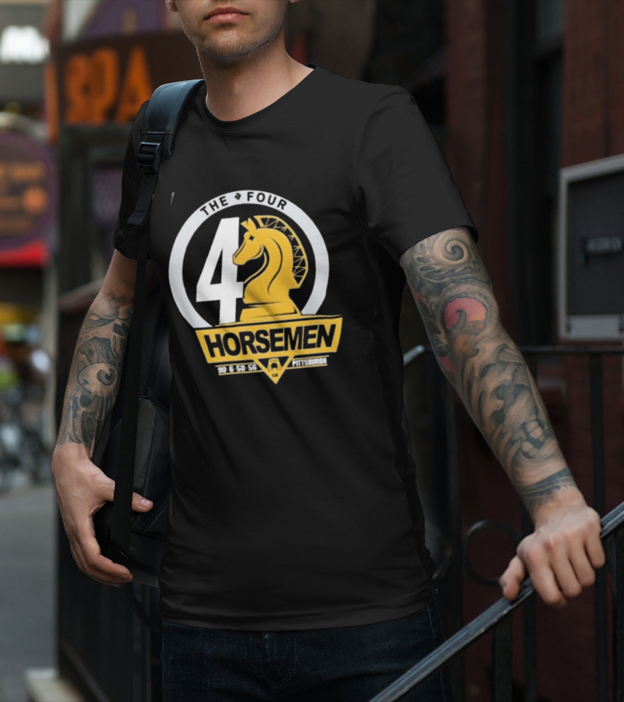 The Four Horsemen 90 6 50 56 Pittsburgh T-Shirt