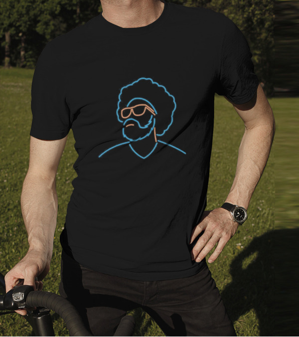 The Jingle Man Neon Art New York Mets T-Shirt