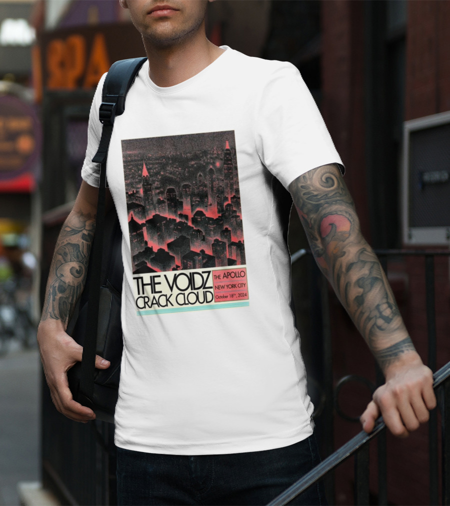 The Voidz Crack Cloud The Apollo New York City October 18th T-Shirt
