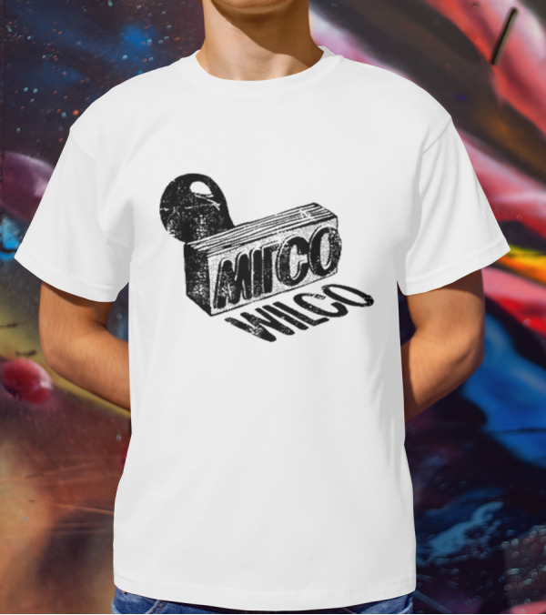 Wilco Stamp Rubber Ink Block T-Shirt