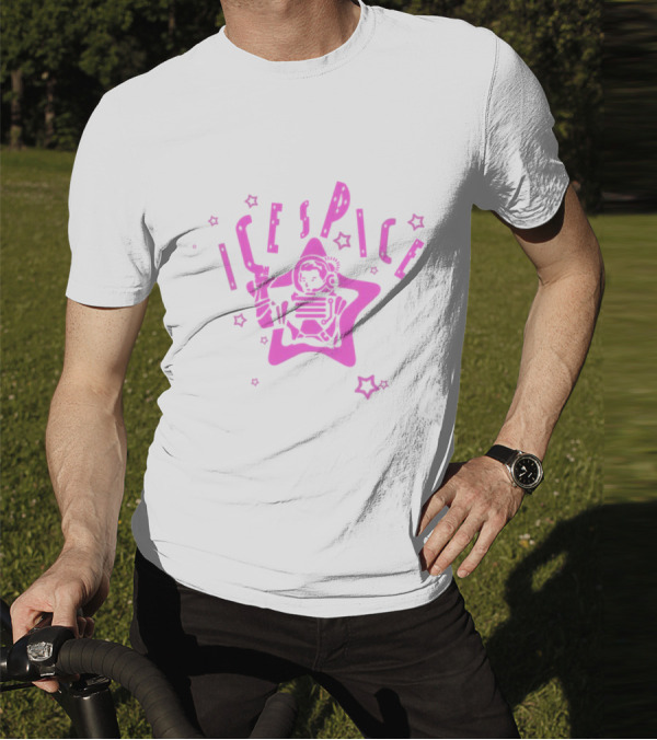 Ice Spice Astronaut With Stars Billionaire Boys Club T-Shirt