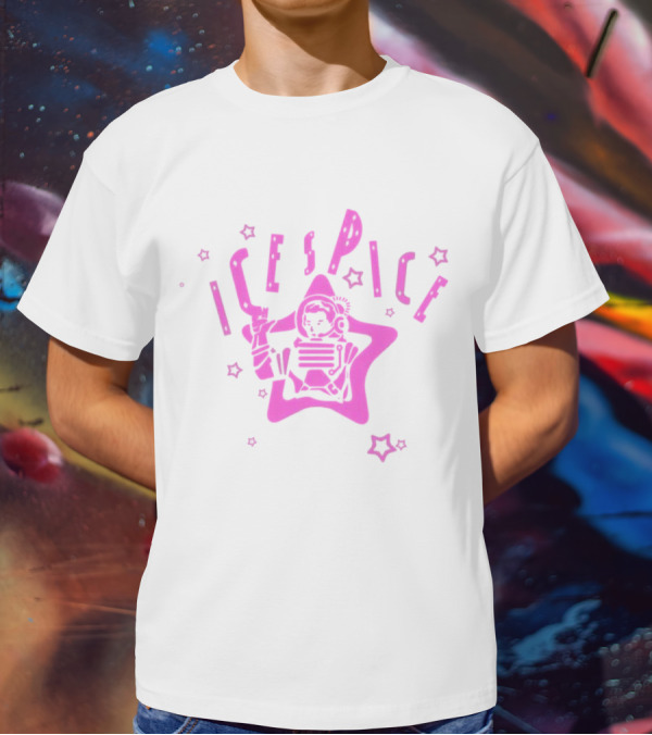 Ice Spice Astronaut With Stars Billionaire Boys Club T-Shirt