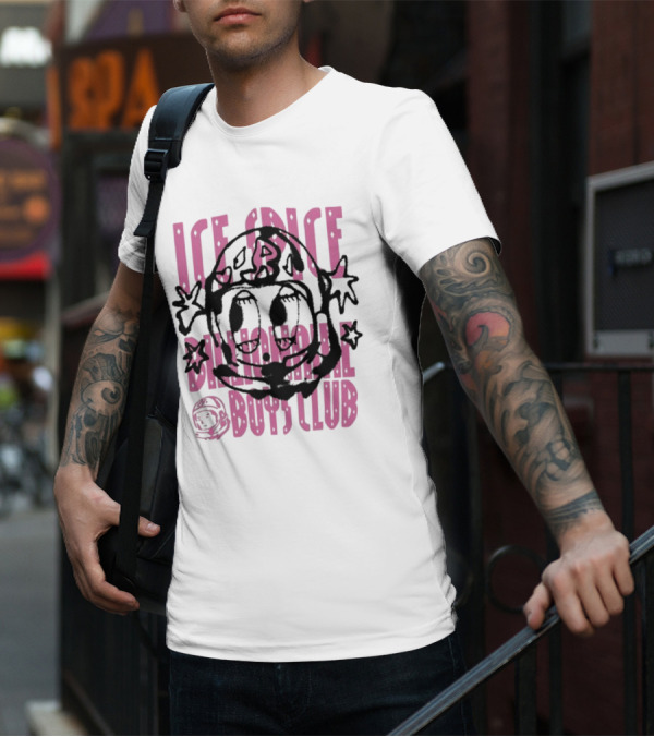 Ice Spice Billionaire Boys Club Astronaut Graffiti Collab T-Shirt