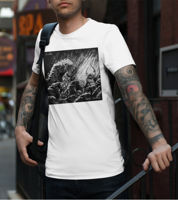 Kurt Travis B Sides Ocean Wave Creatures T-Shirt