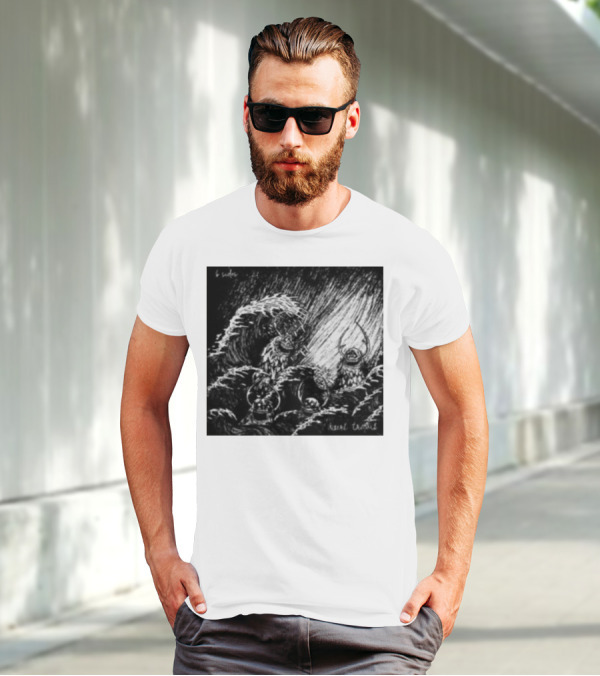 Kurt Travis B Sides Ocean Wave Creatures T-Shirt