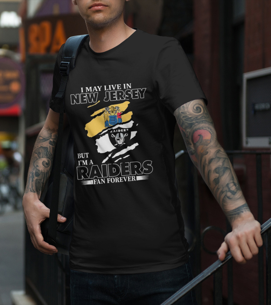 Las Vegas Raiders New Jersey Living Raiders Fan Forever T-Shirt