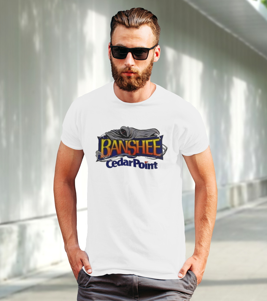 Banshee 1996 CedarPoint Vintage T-Shirt