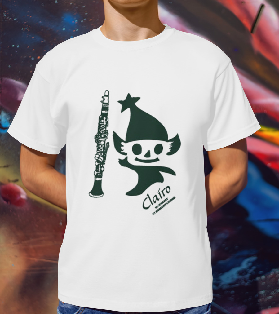 Clairo Concert At Mercury Lounge Elf And Clarinet Star T-Shirt