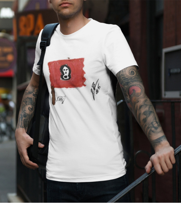Jalen McMillan Tampa Bay Buccaneers Rookie Ash Paint Tri-Blend T-Shirt