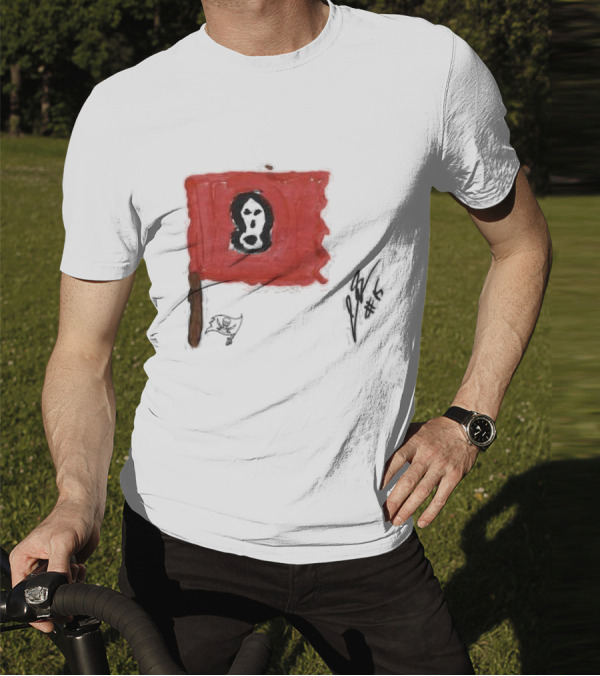 Jalen McMillan Tampa Bay Buccaneers Rookie Ash Paint Tri-Blend T-Shirt