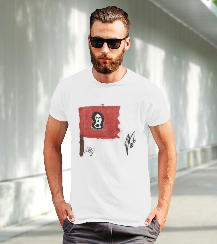 Jalen McMillan Tampa Bay Buccaneers Rookie Ash Paint Tri-Blend T-Shirt