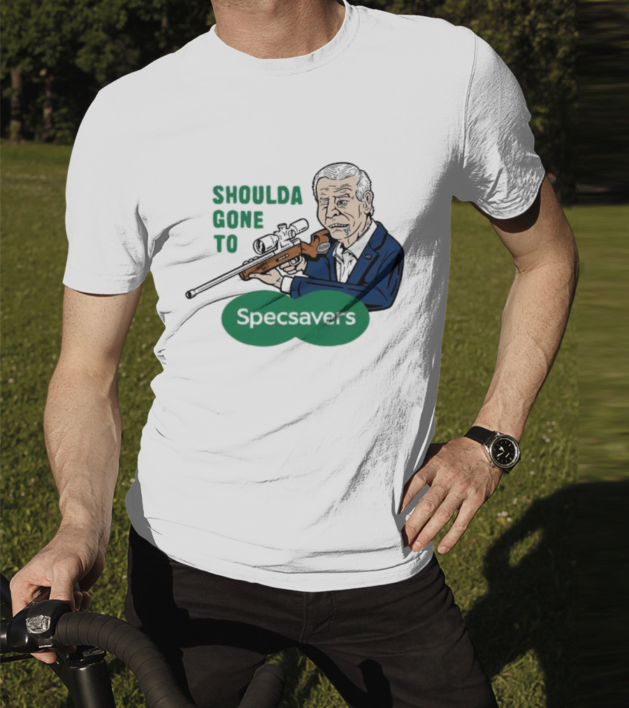 Shoulda Gone To Specsavers Joe Snipen Sniper T-Shirt