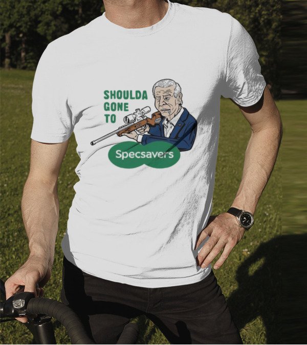 Shoulda Gone To Specsavers Joe Snipen Sniper T-Shirt