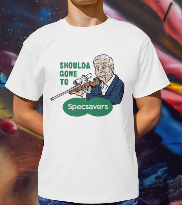 Shoulda Gone To Specsavers Joe Snipen Sniper T-Shirt