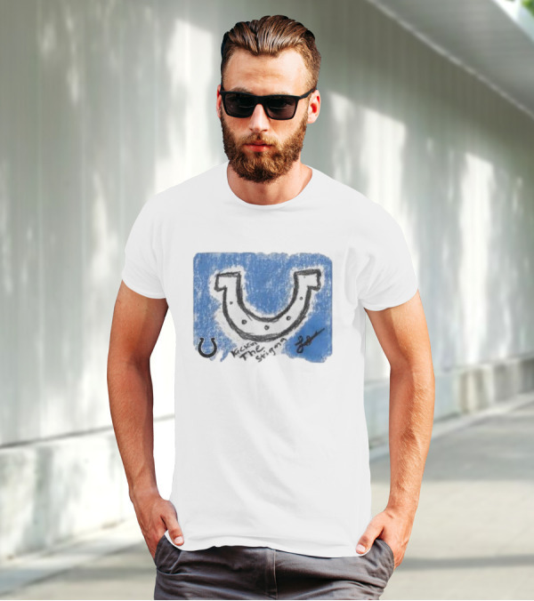 Laiatu Latu Enigma Indianapolis Colts Rookie Paint Tri-Blend T-Shirt