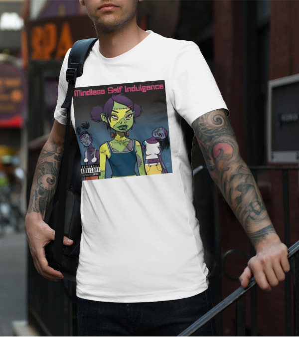 Mindless Self Indulgence Explicit Content Animated Zombie Characters T-Shirt