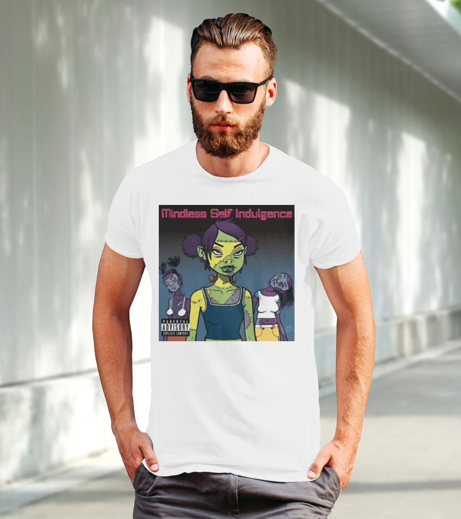 Mindless Self Indulgence Explicit Content Animated Zombie Characters T-Shirt