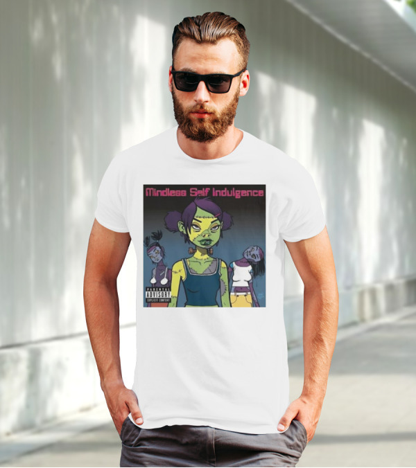 Mindless Self Indulgence Explicit Content Animated Zombie Characters T-Shirt