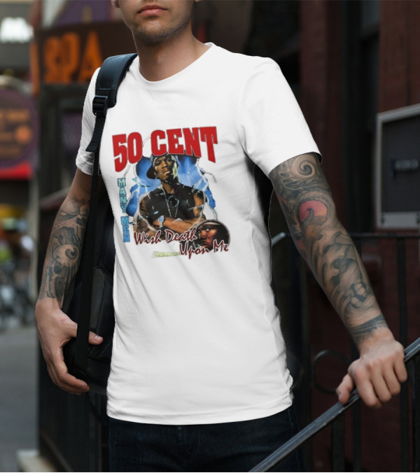 50 Cent Many Men Wish Death Upon Me Money By Monday T-Shirt