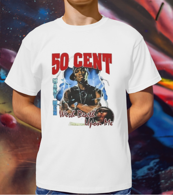 50 Cent Many Men Wish Death Upon Me Money By Monday T-Shirt