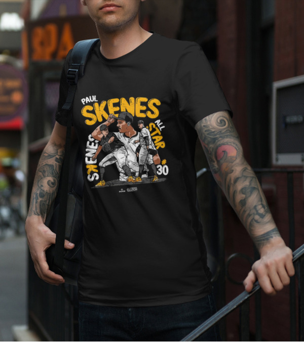 Paul Skenes All-Star #30 Clutch Players Baseball T-Shirt