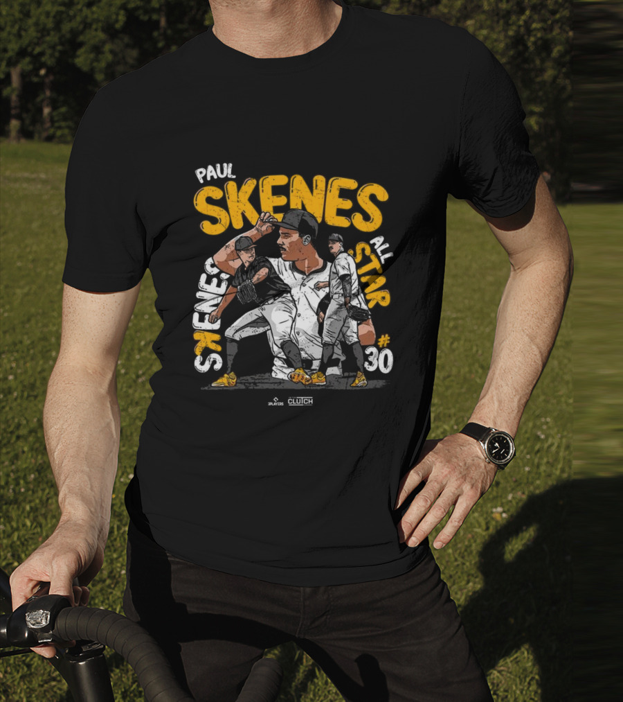 Paul Skenes All-Star #30 Clutch Players Baseball T-Shirt